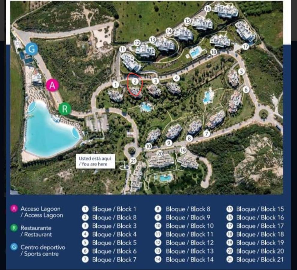 Alcazaba Lagoon Estepona Golf Lejlighed Eksteriør billede